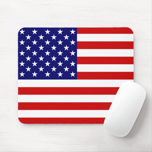 US-Flagge Mousepad (Mit Mouse)