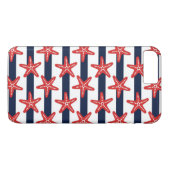 US Flagge-Muster Case-Mate iPhone Hülle (Rückseite (Horizontal))