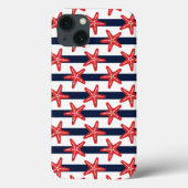 US Flagge Muster Case-Mate iPhone Hülle (Rückseite)