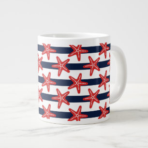 US Flagge-Muster Jumbo-Tasse