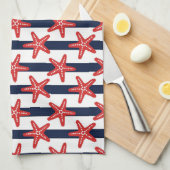 US Flagge-Muster Küchentuch (Viertel Falte)