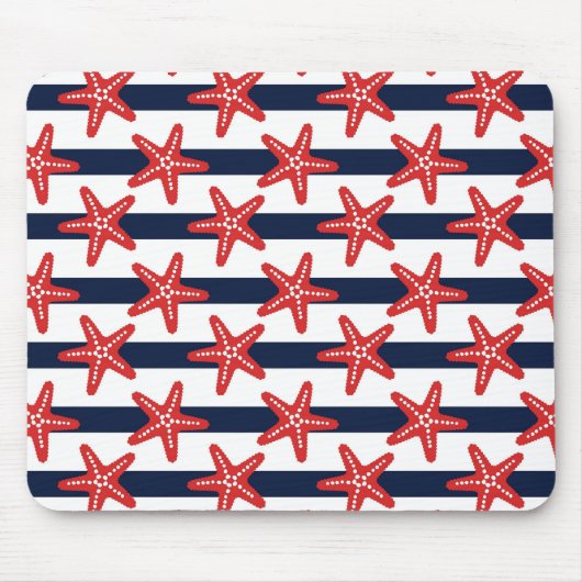 US Flagge-Muster Mousepad (Vorne)