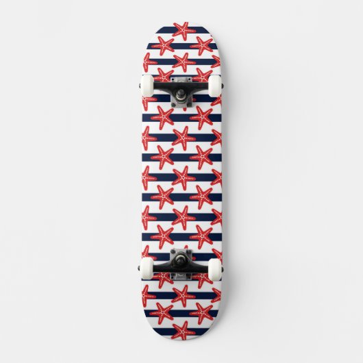 US Flagge-Muster Skateboard (Vorderseite)
