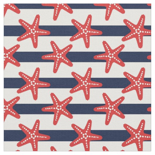 US Flagge-Muster Stoff (Nahaufnahme)