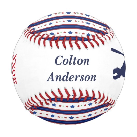 US Flagge MVP Personalisiert Baseball (Vorderseite)