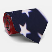 US Flagge Necktie Krawatte (Gerollt)