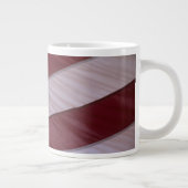 US-Flagge, North Carolina, USA Jumbo-Tasse (Rechts)