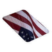 US-Flagge, North Carolina, USA Magnet (Rechte Seite)