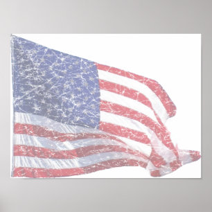 US-Flagge - Not Poster