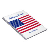 US Flagge Notizblock (Rechte Seite)