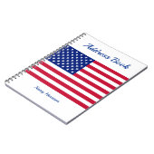 US Flagge Notizblock (Linke Seite)