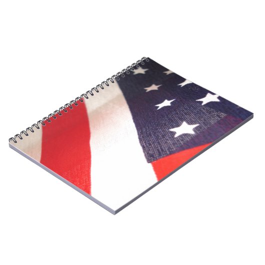 US Flagge Notizblock (Linke Seite)