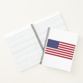 US FLAGGE NOTIZBLOCK (Innenseite)