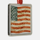 US Flagge Ornament Aus Metall (Rechts)