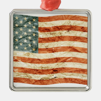 US Flagge Ornament Aus Metall