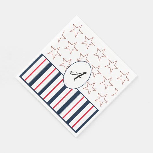 US Flagge Paper Napkins Serviette (Ecke)