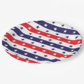 US Flagge Paper Teller (Schrägansicht)