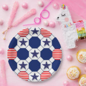 US Flagge Pappteller (Party)