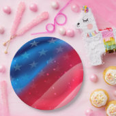 US Flagge Pappteller (Party)