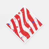 US Flagge Party Napkins Serviette (Ecke)