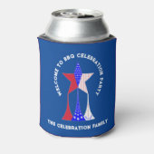 US Flagge Patriot Dosenkühler (Kanne Rückseite)