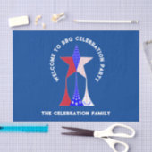 US Flagge Patriot Seidenpapier (Handwerk)