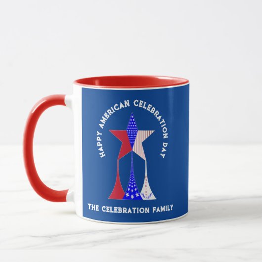 US Flagge Patriot Tasse (Links)