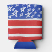 US Flagge, Patriotic, 4. Juli Dosenkühler (Rückseite)