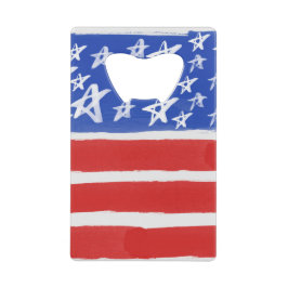 US Flagge, Patriotic, 4. Juli Geldbeutel Flaschenöffner