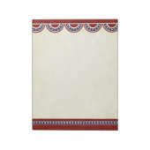US Flagge Patriotic Notizblock (Rotiert)