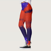 US Flagge, patriotisch Leggings (Links)