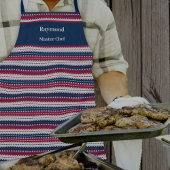 US Flagge - Patriotisch - Rotes Weiß Blau Schürze