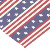 US Flagge patriotische Americana-USA-Flagge Mittelgroßer Tischläufer (Ecke)