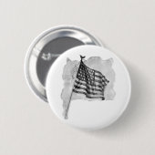US-Flagge Patriotische Vintage Kunst Button (Vorne & Hinten)