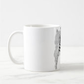 US-Flagge Patriotische Vintage Kunst Kaffeetasse (Links)