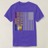 US-Flagge Patriotisches amerikanisches Geschenk Vi T-Shirt (Design vorne)