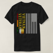 US-Flagge Patriotisches amerikanisches Geschenk Vi T-Shirt (Design vorne)