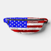 US-Flagge - Personalisiert Bauchtasche (Ablage )