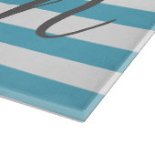 US Flagge personalisiert Schneidebrett (Ecke)