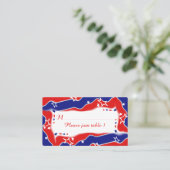 US FLAGGE PERSONALISIERTE TABELLE PLATZKARTE (Stehend Vorderseite)