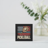 US-Flagge Pickleball Begleitkarte (Stehend Vorderseite)