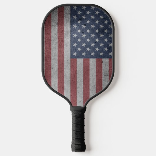 US-Flagge Pickleball Schläger (Vorderseite)