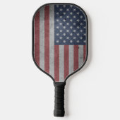 US-Flagge Pickleball Schläger (Rückseite)