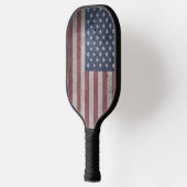 US-Flagge Pickleball Schläger (Links)