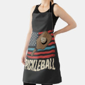 US-Flagge Pickleball Schürze (InSitu)