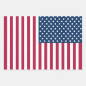 US Flagge (Porträtausrichtung) Geschenkpapier Set (Vorderseite 3)