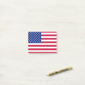 US Flagge Post-it Klebezettel (Auf Schreibtisch)