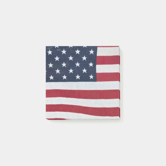 US Flagge Post-it Klebezettel (Vorderseite)