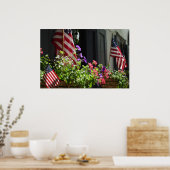US Flagge Poster (Küche)