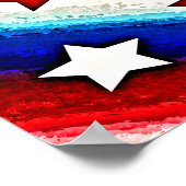 US FLAGGE Poster (Ecke)